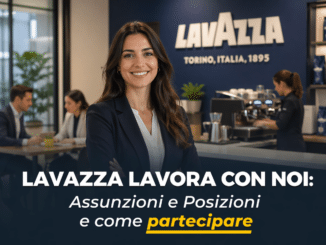 Lavazza Lavora con noi - Assunzioni
