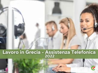 Lavoro in Grecia 2022
