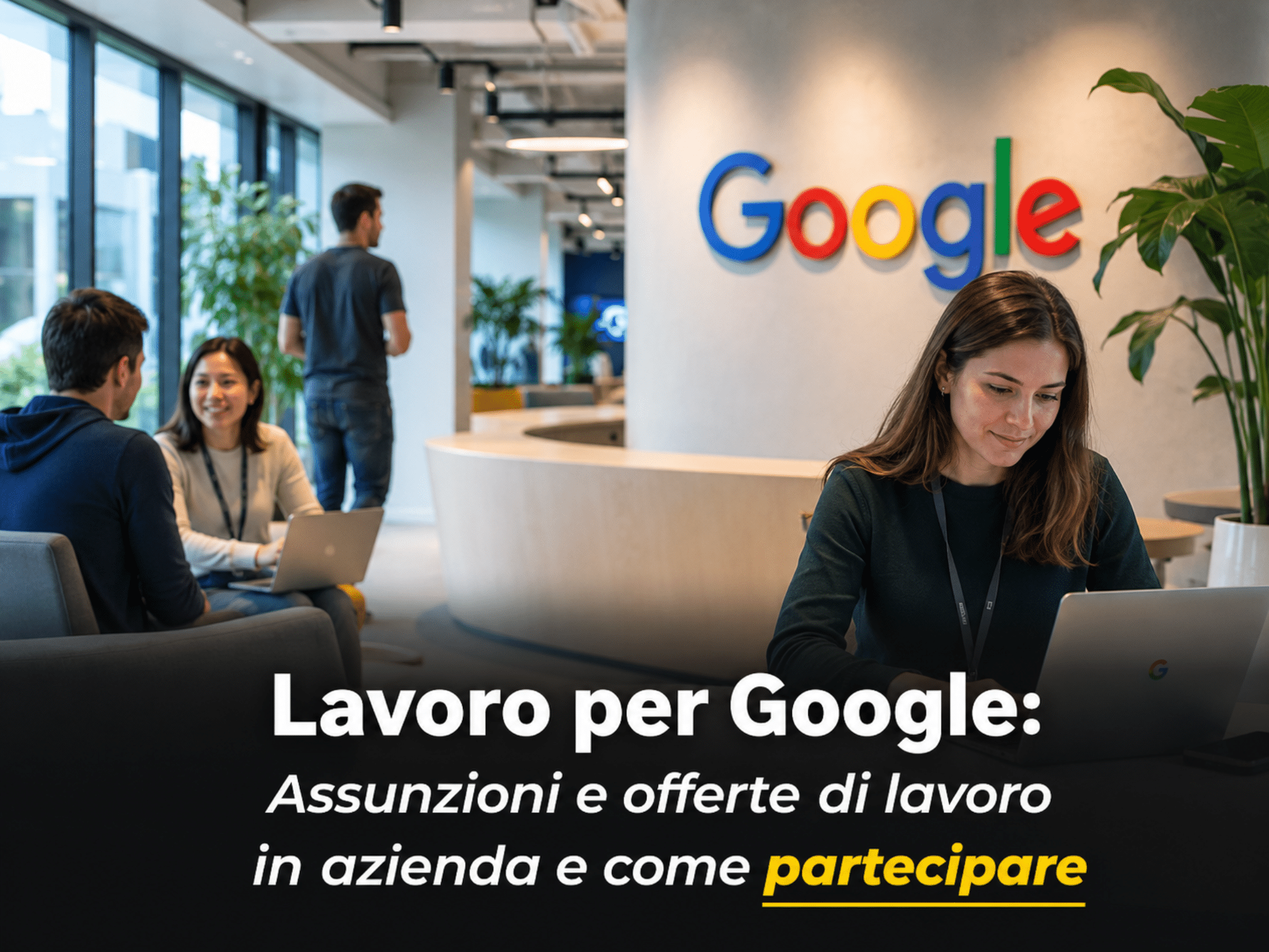 Lavoro per Google – Assunzioni e offerte di lavoro in azienda