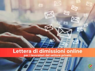 Lettera di dimissioni online