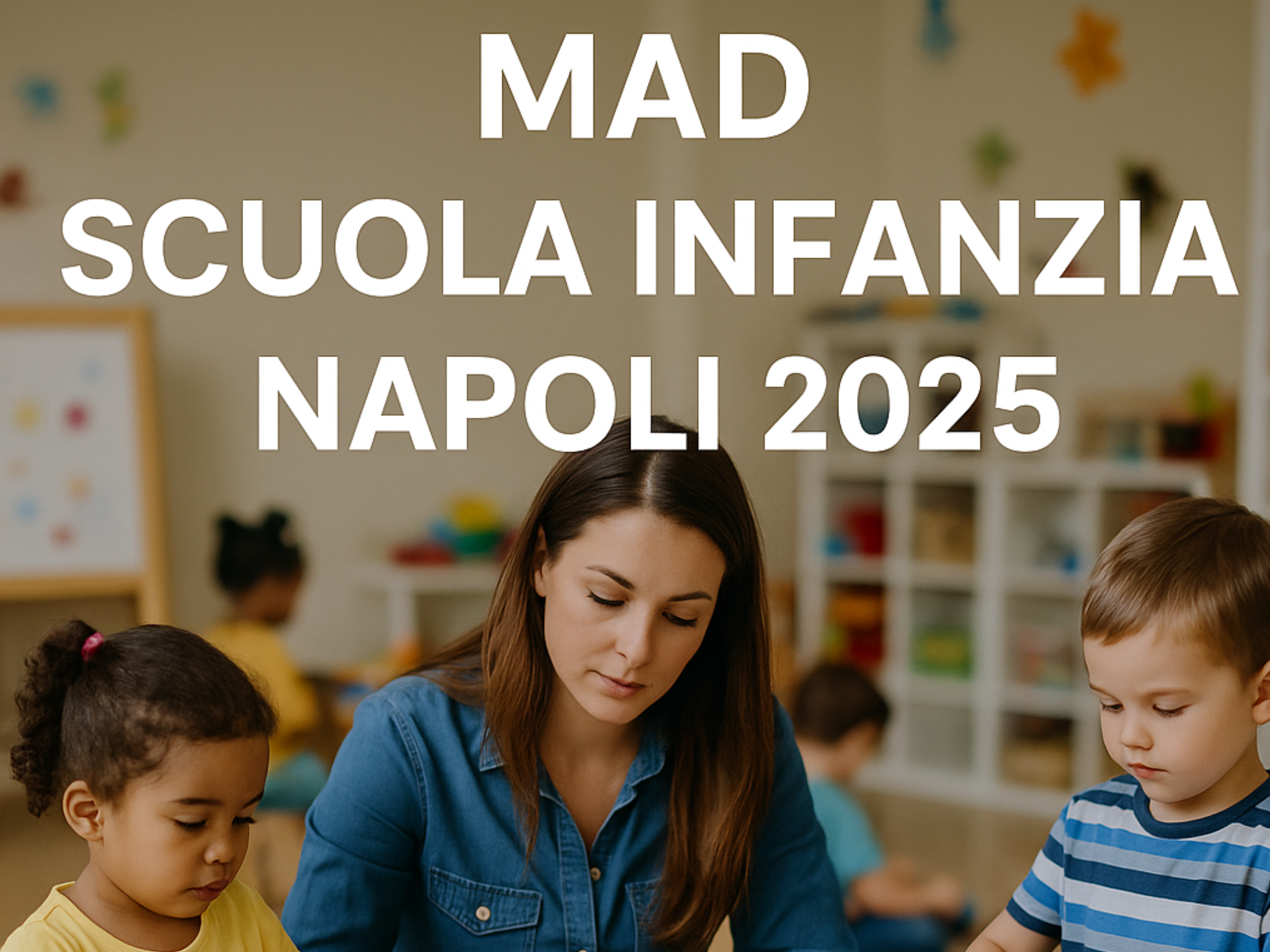Incarichi a tempo determinato scuola dell'infanzia e sostegno Comune di Napoli 2025