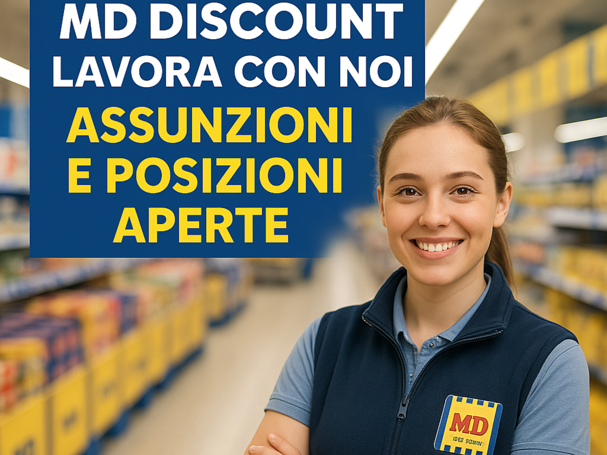 MD Discount Lavora con noi - Assunzioni e Posizioni Aperte
