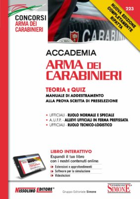 Manuale Concorso Accademia Arma dei Carabinieri – Per la preparazione