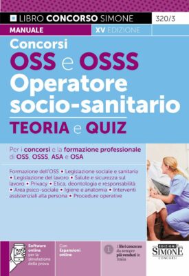 Concorso OSS e OSSS Operatore Socio-Sanitario – Manuale e Quiz