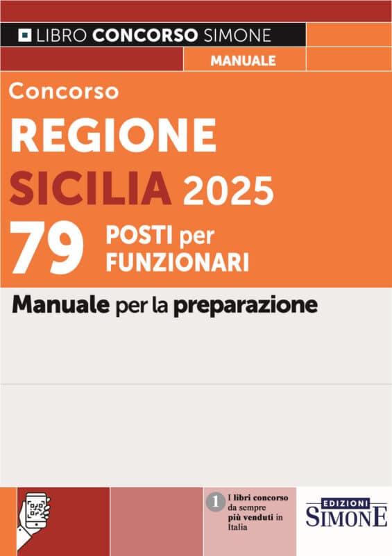 Manuale Concorsi Regione Sicilia 2025 – Per la preparazione