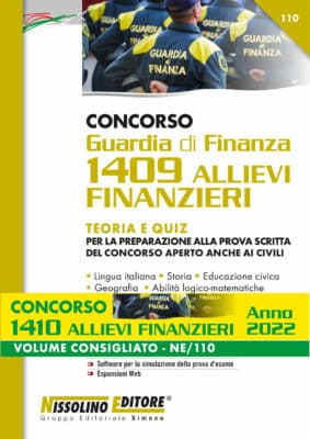 Manuale Concorso Allievi Finanzieri 2022 – Per la prova scritta di preselezione