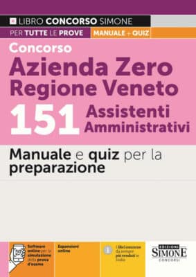 Manuale Concorso Assistenti Amministrativi Azienda Zero – Per tutte le prove