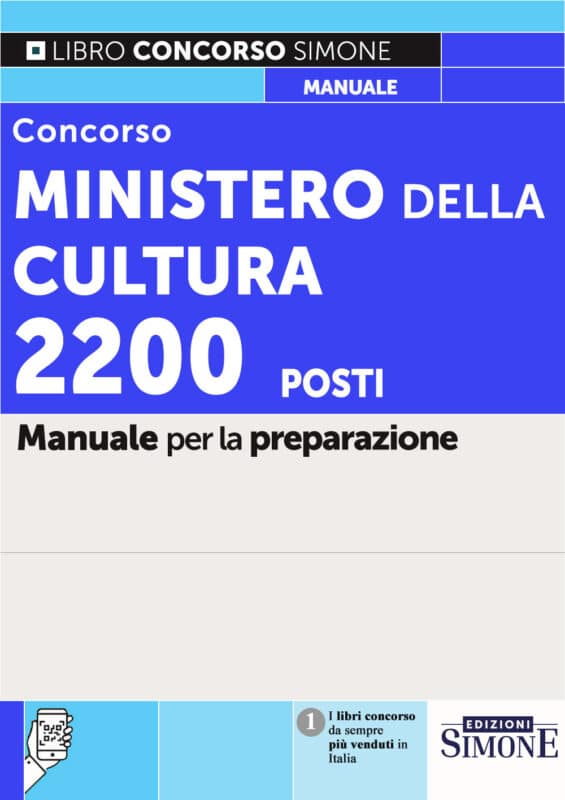 Manuale Concorso Ministero della Cultura 2025 – Per la preparazione