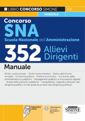 Manuale Concorso Sna per dirigenti – Per la Preparazione