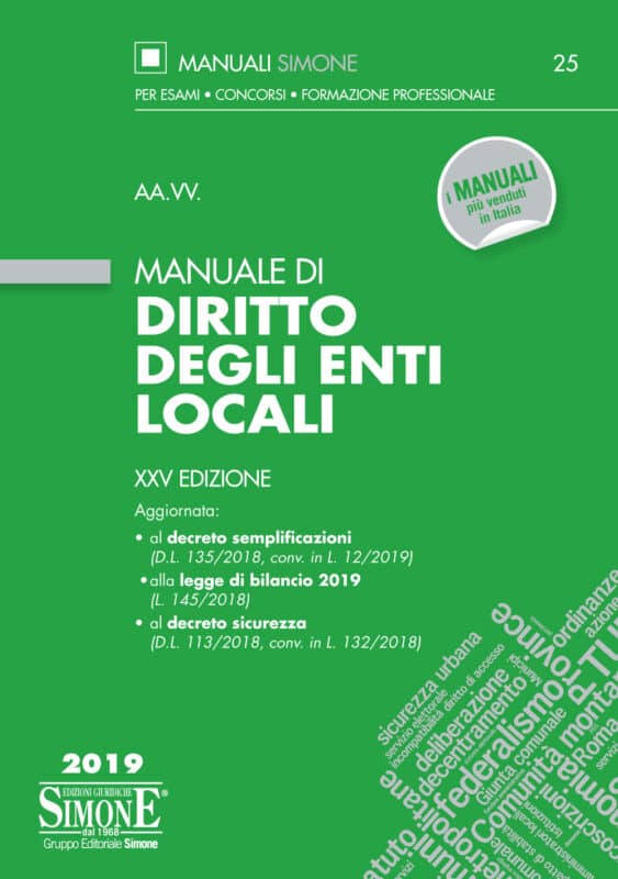 Manuale di Diritto degli Enti Locali