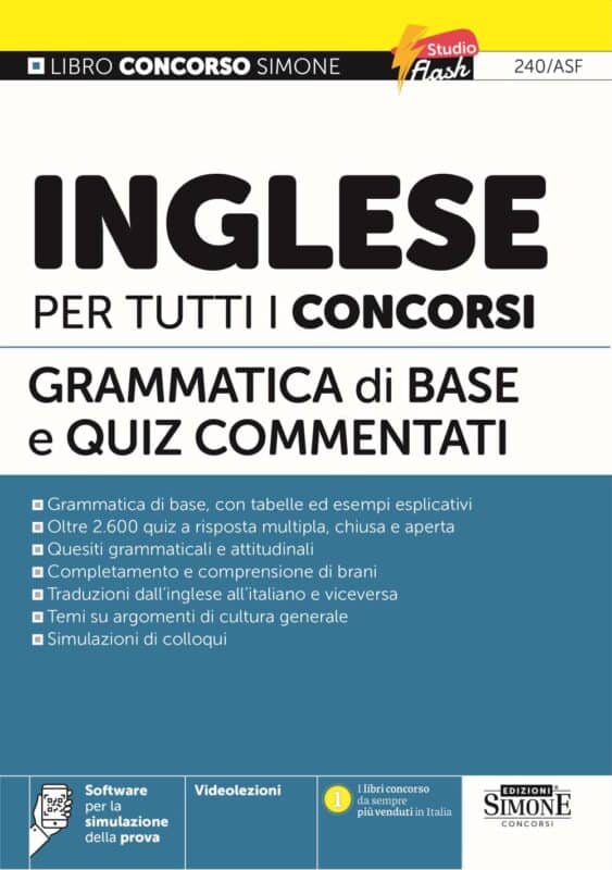 Manuale – Inglese per tutti i concorsi