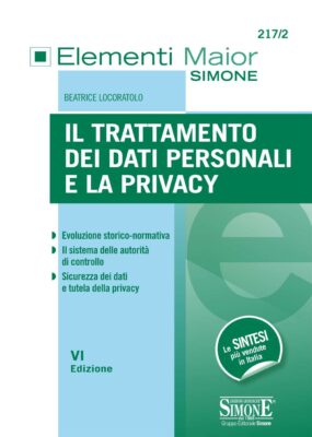 Manuale Il trattamento dei dati personali e la Privacy