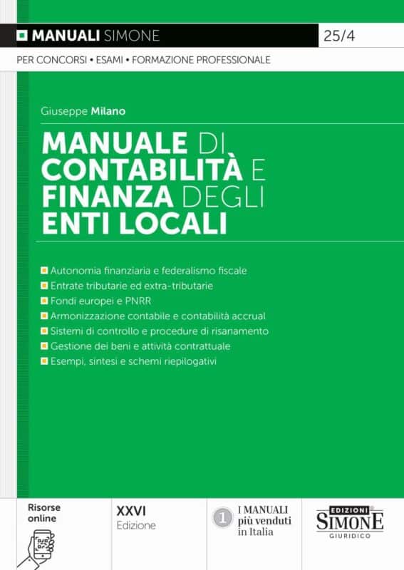 Manuale di Contabilità e Finanza degli Enti Locali