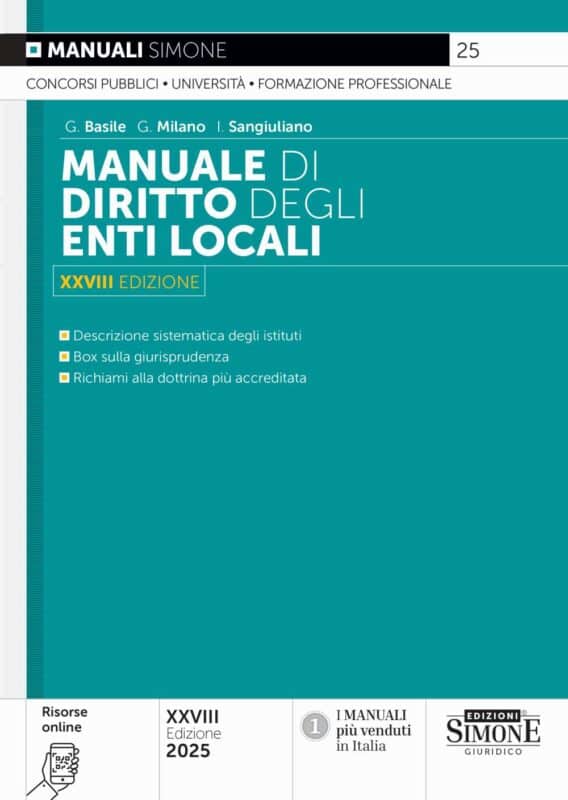 Manuale di Diritto degli Enti Locali