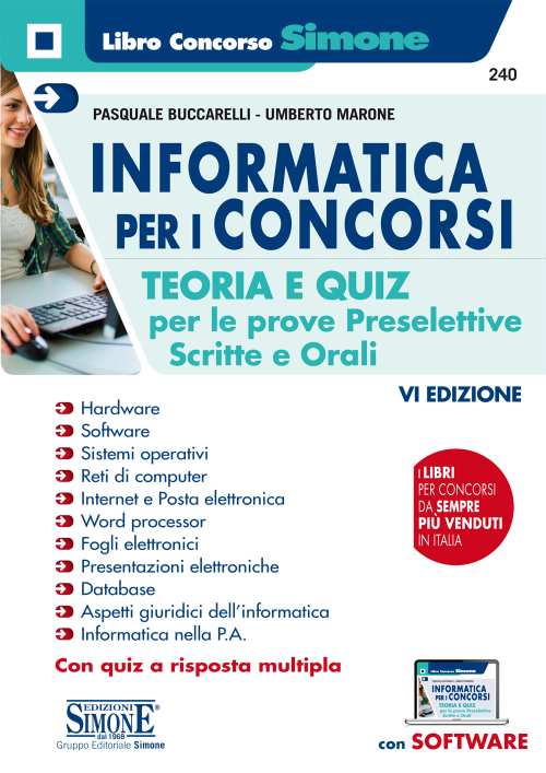 Informatica per concorsi pubblici Quiz Manuale