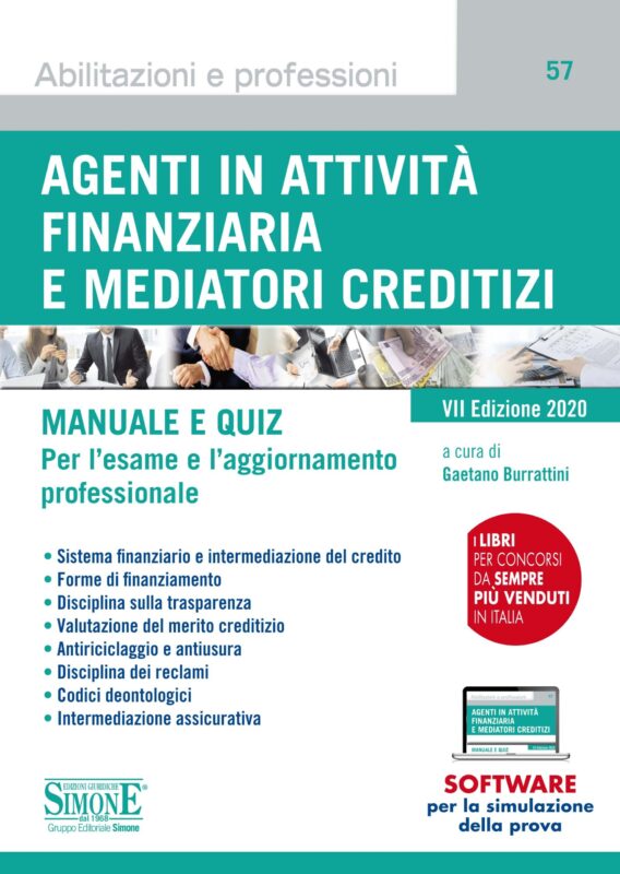 Manuale per Agenti in attività Finanziaria e Mediatori Creditizi – Esame OAM