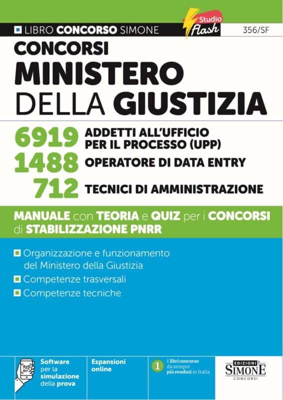 Manuale per le Stabilizzazioni dei Concorsi Ministero della Giustizia – UPP, Data Entry e Tecnici d’amministrazione