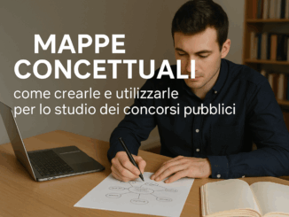 Mappe Concettuali studio dei concorsi pubblici