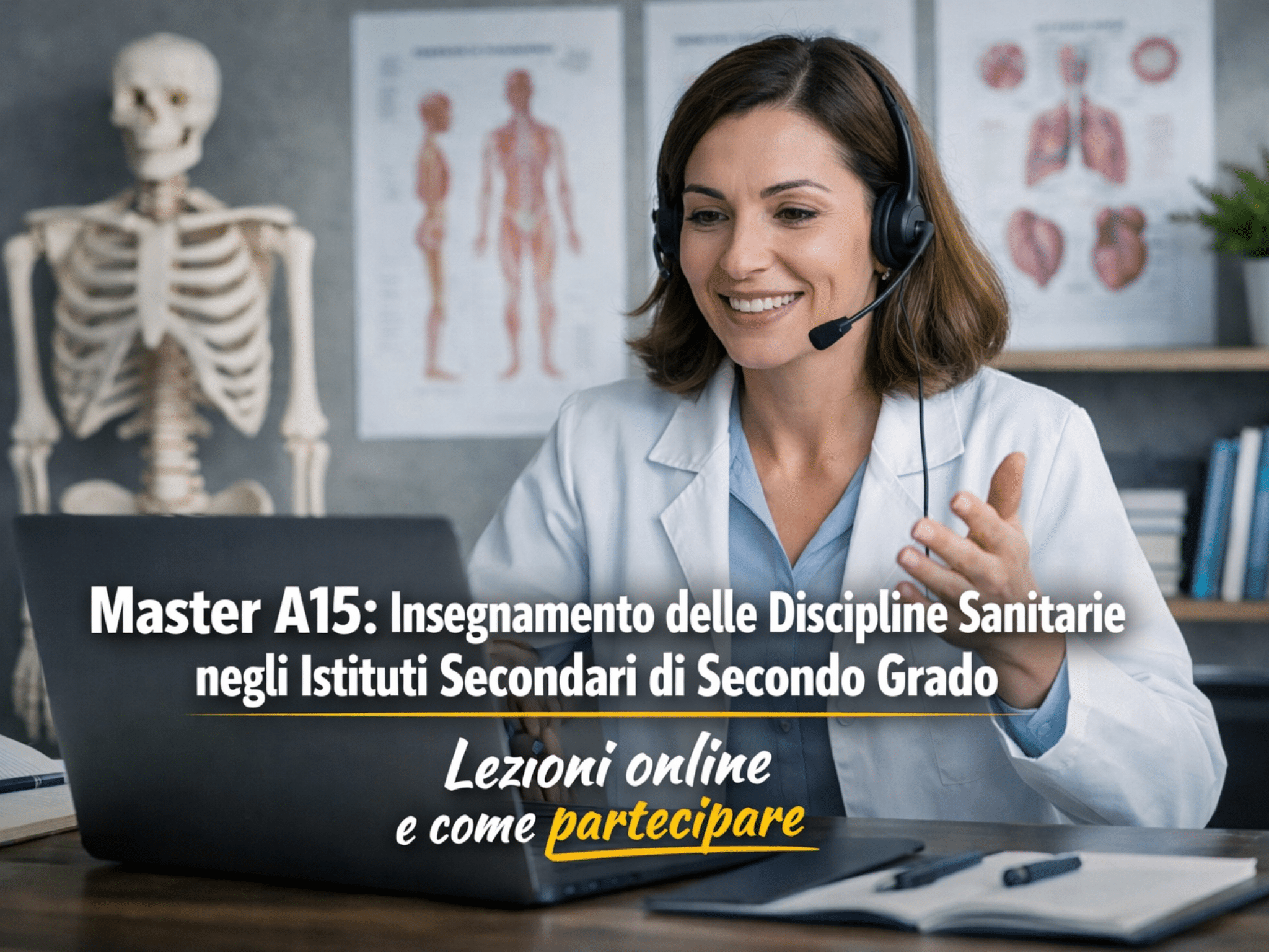 Master A15 Insegnamento Discipline Sanitarie - Programma e iscrizione