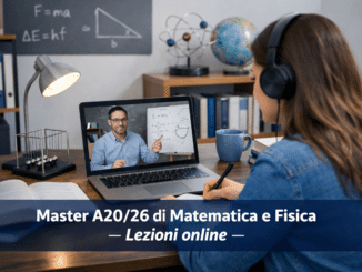 Master A20-26 di Matematica e Fisica