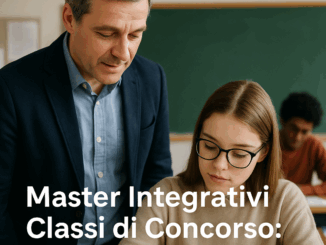 Master Integrativi Classi di Concorso