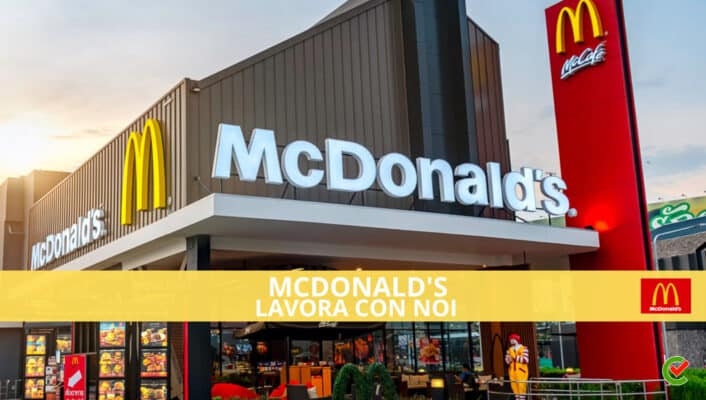 McDonald lavora con noi - Assunzioni e Posizioni Aperte