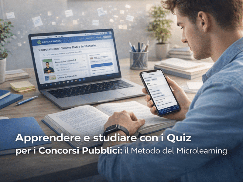 Microlearning per concorsi pubblici