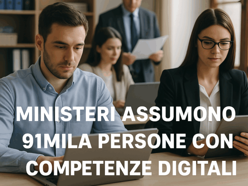 Ministeri assunzioni 2025 IA