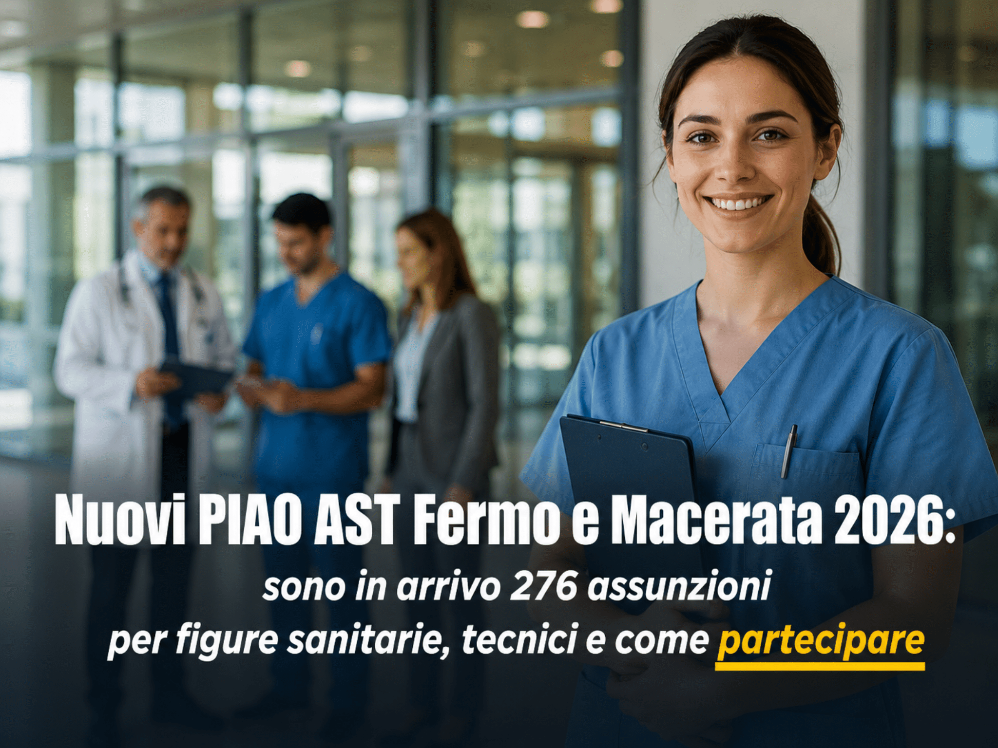SANITÀ, APPROVATI I NUOVI PIANI OCCUPAZIONALI PER LE AST DI FERMO E MACERATA. IN ARRIVO 276 UNITÀ DI PERSONALE