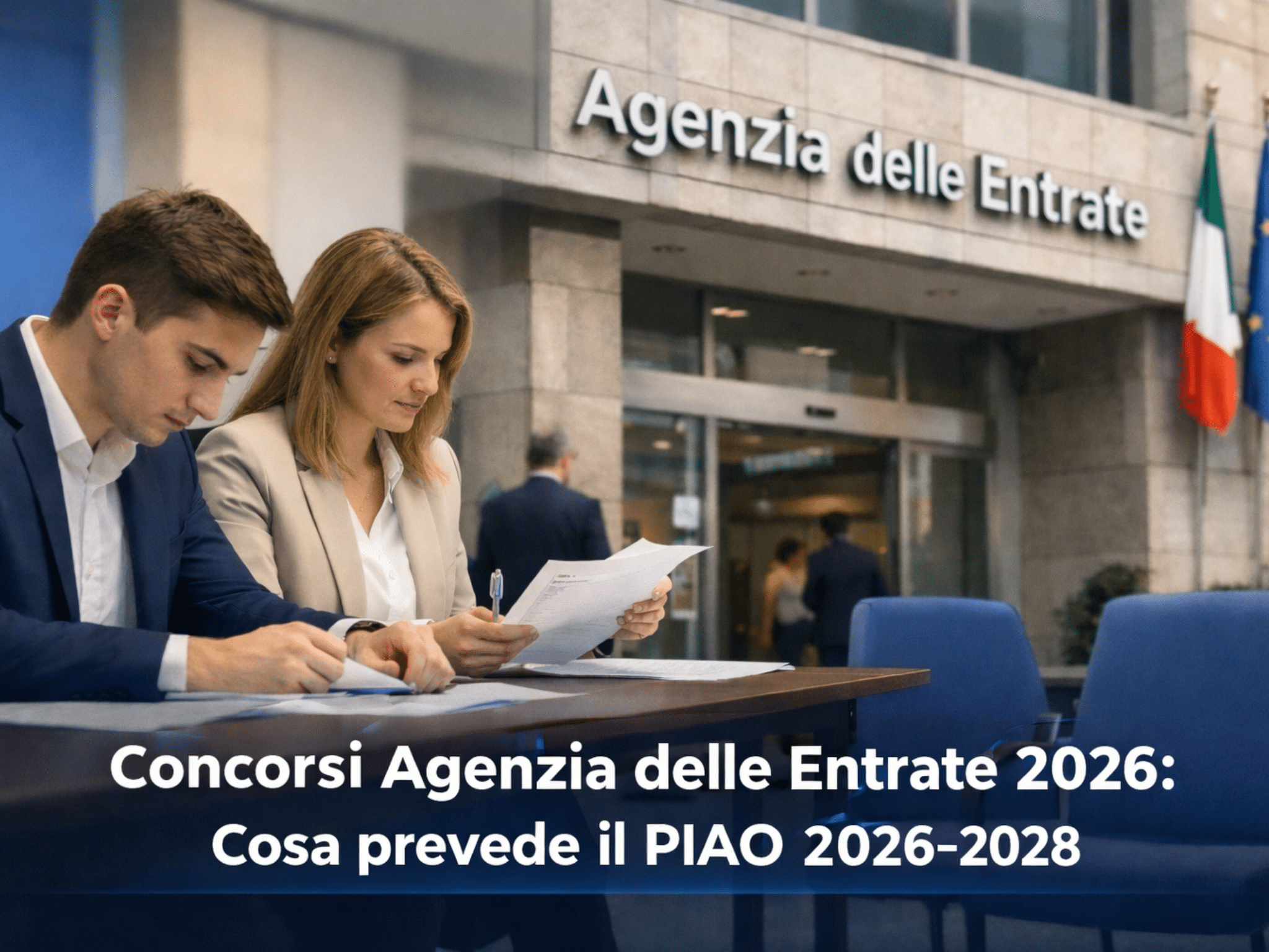 Nuovi concorsi Agenzia delle Entrate 2026 - Cosa prevede il PIAO 2026-2028