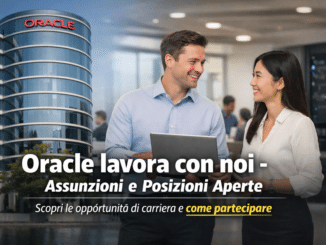 Oracle lavora con noi - Assunzioni