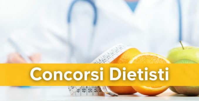 Concorsi Dietisti: l'elenco completo di Concorsando.it