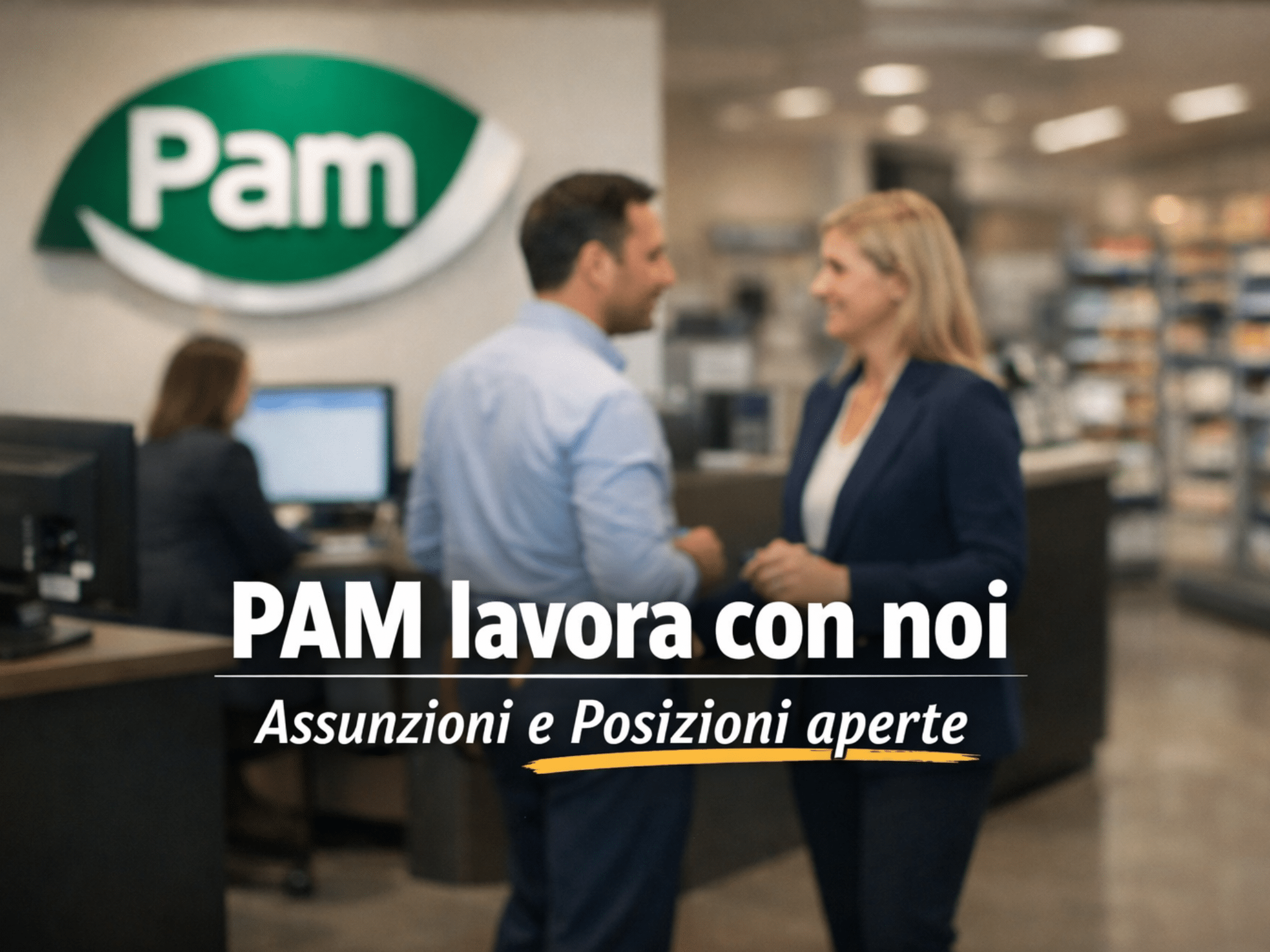 Scopri l'opportunità di far parte di un percorso professionale dinamico e ricco di sfide con il Gruppo PAM.