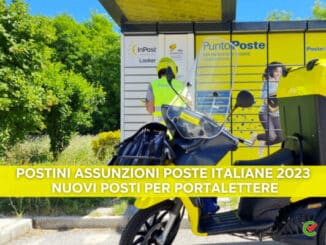 POSTINI ASSUNZIONI POSTE ITALIANE 2023