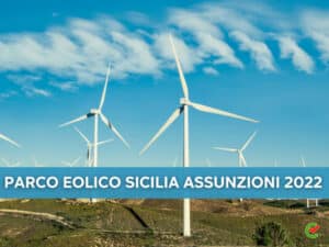 Parco eolico sicilia assunzioni