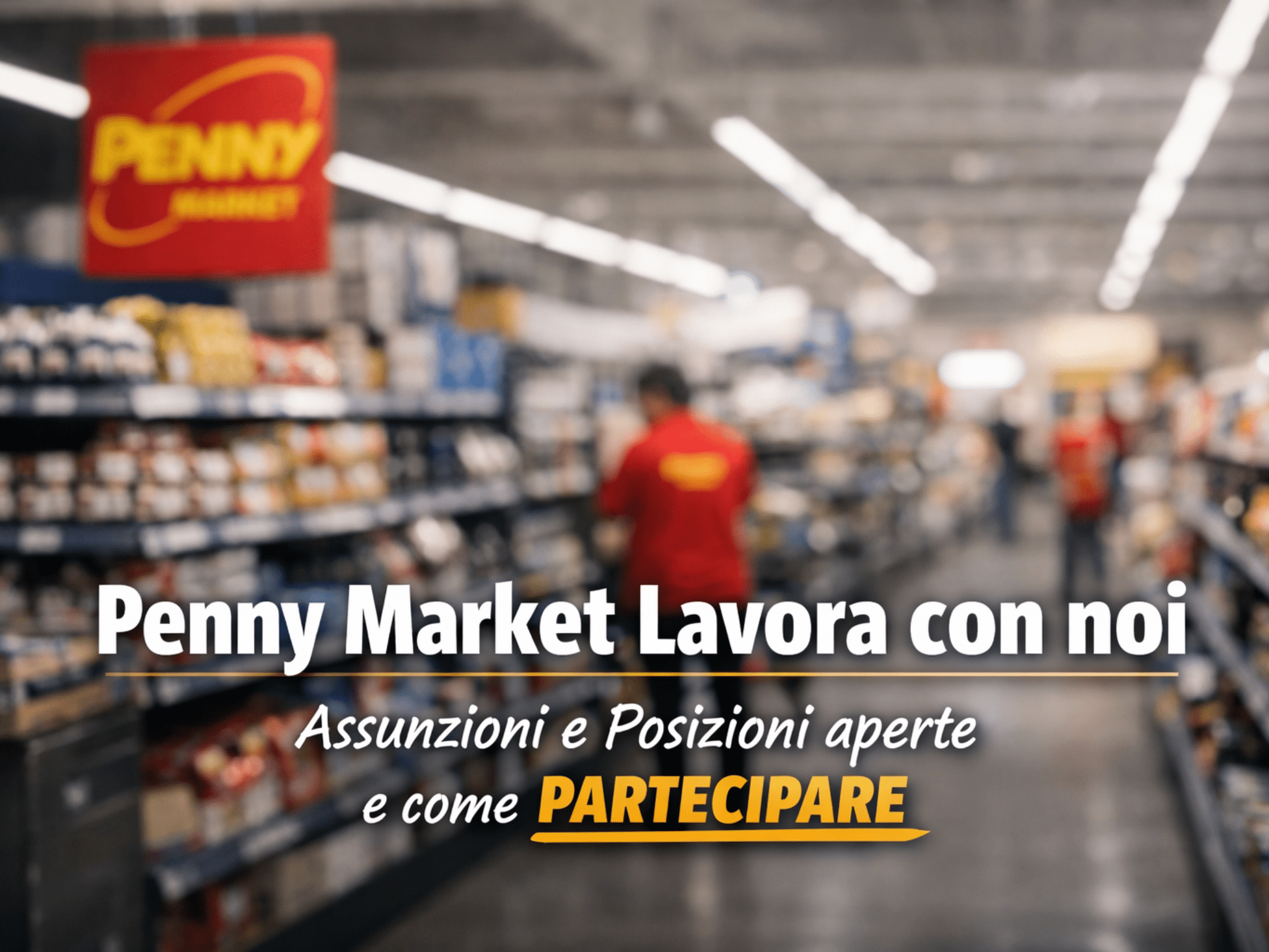 Penny Market Lavora con noi - Assunzioni e Posizioni Aperte 2025