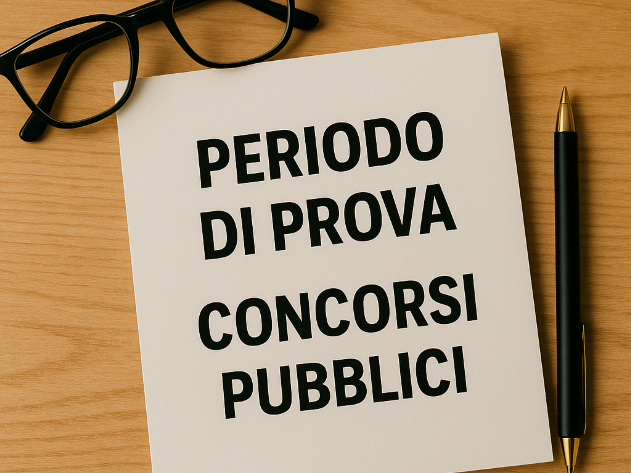 Periodo di prova nei concorsi pubblici normativa, consigli e durata