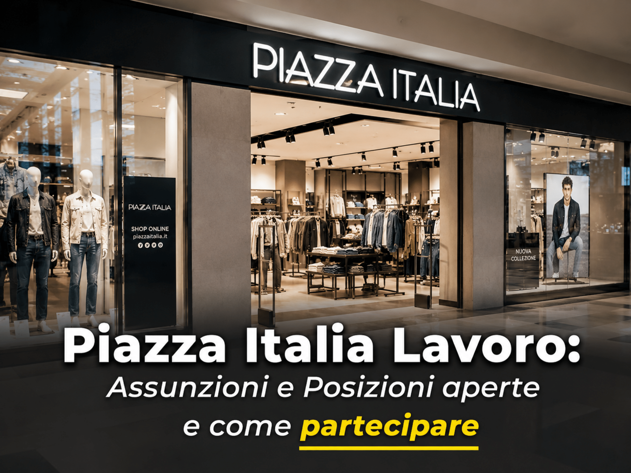 Piazza Italia Lavoro - Assunzioni e Posizioni aperte
