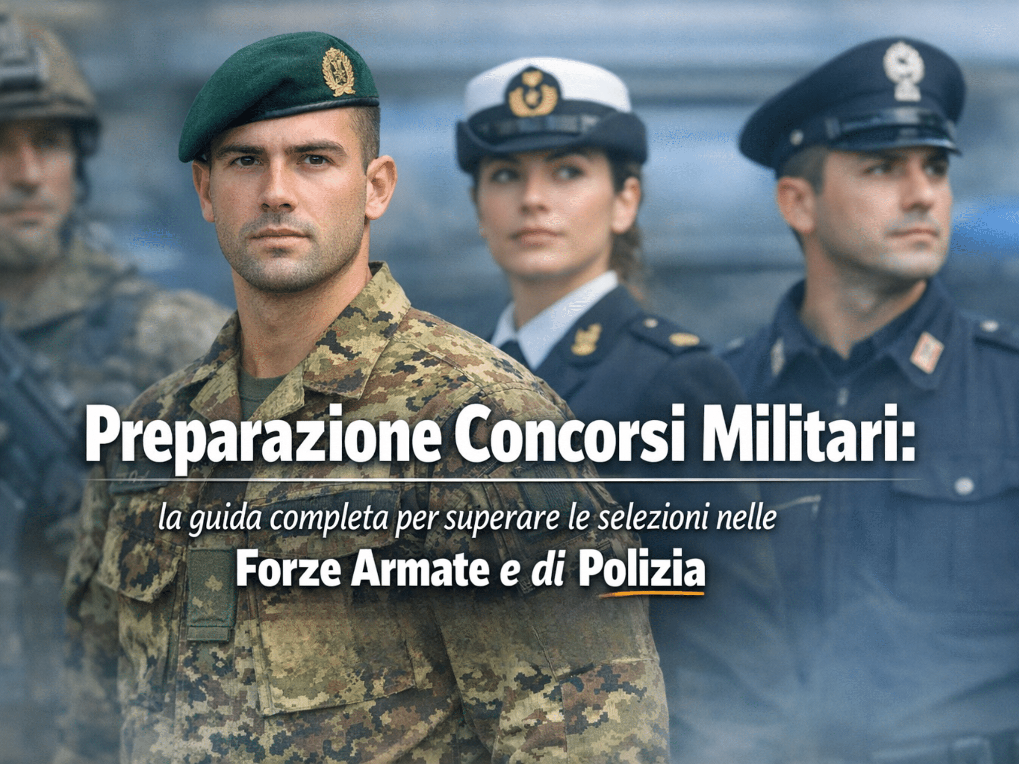 Preparazione Concorsi Militari: la guida completa per superare le selezioni nelle Forze Armate e di Polizia