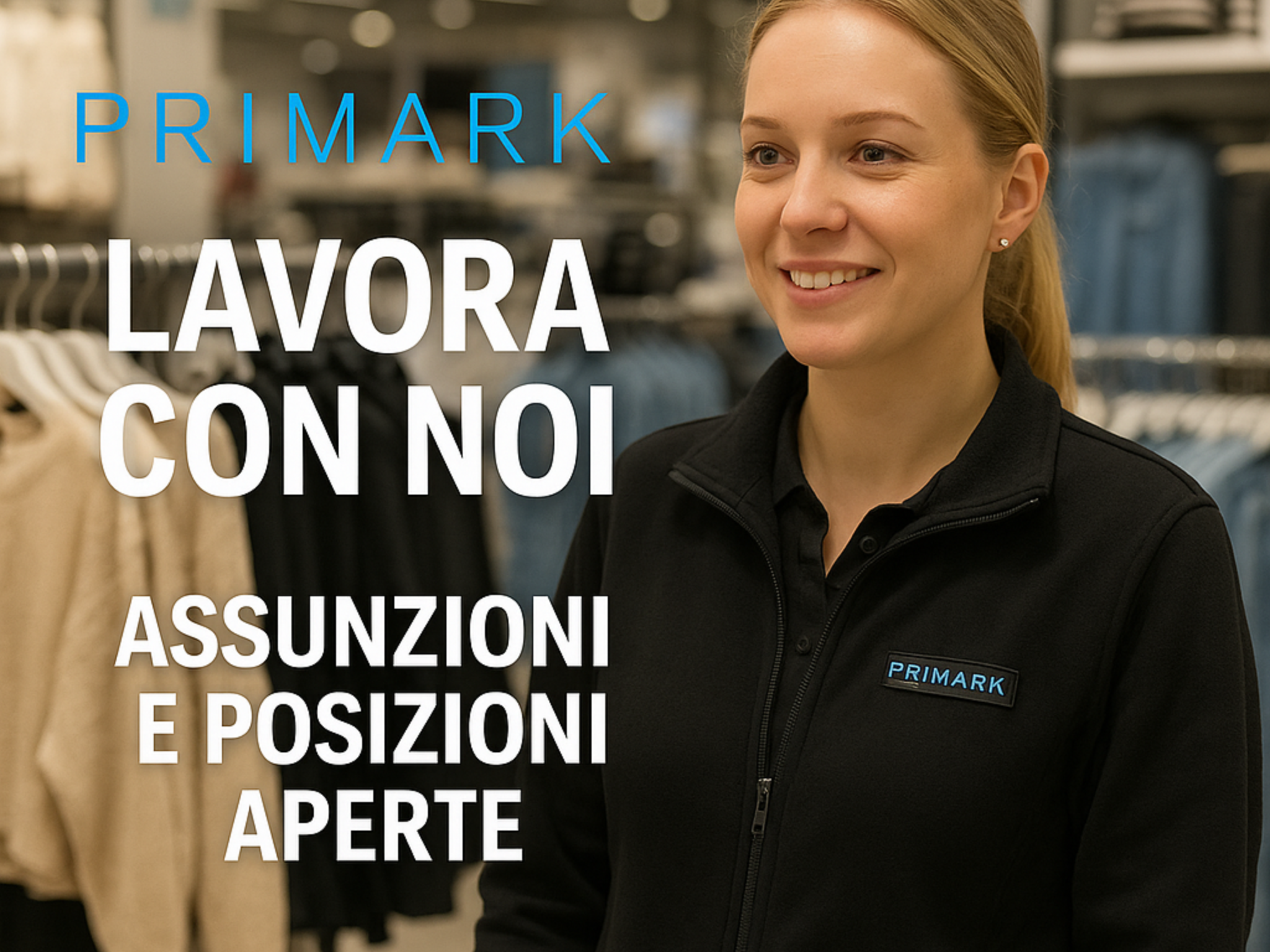 Primark lavoro ed assunzioni