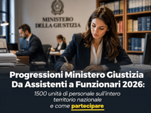 Progressioni Ministero Giustizia Da Assistenti a Funzionari