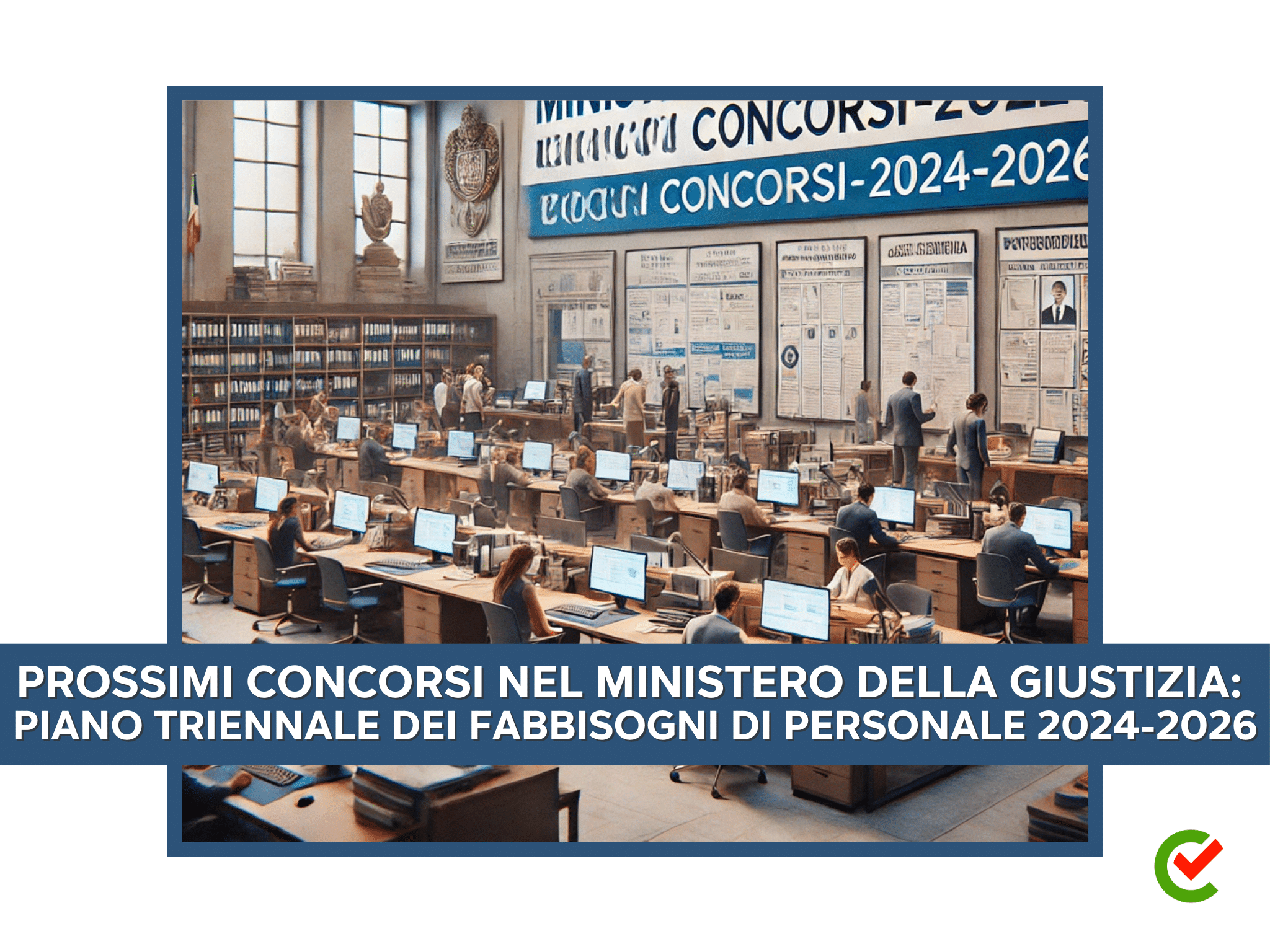 Concorsi Ministero della Giustizia 2024 – Tutti i bandi di concorso