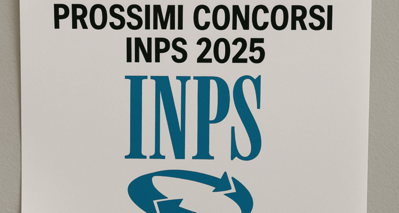 Prossimi bandi e concorsi nell'INPS 2025 - social