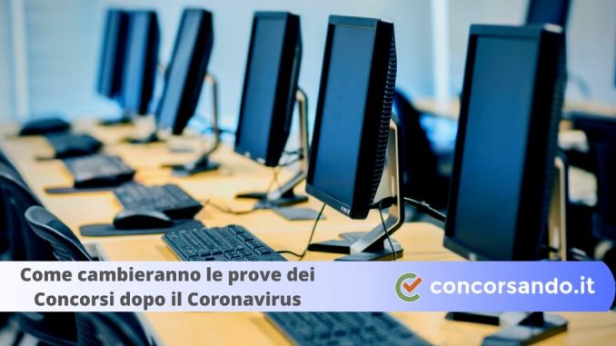 Prove dei concorsi coronavirus Prove dei concorsi coronavirus
