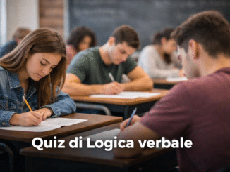QUIZ LOGICA VERBALE