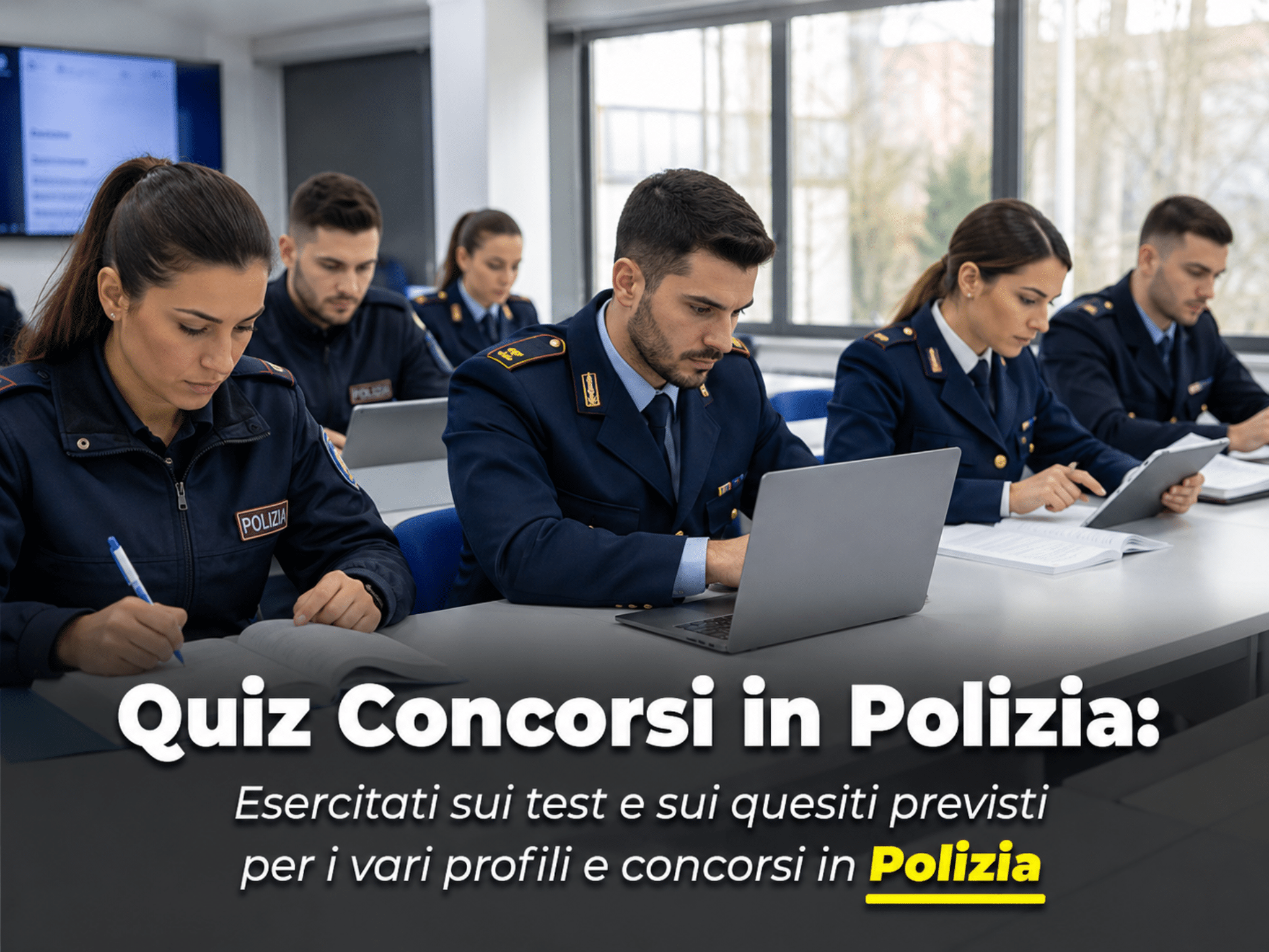 Quiz Concorsi Polizia di Stato: esercitati sui test e sui quesiti del tuo bando