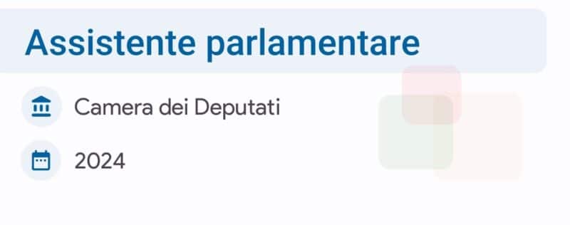 Quiz Concorso Camera dei Deputati – Banca dati per Assistente parlamentare