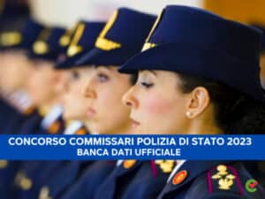 Quiz Concorso Commissari Polizia di Stato 2023 – Banca dati ufficiale