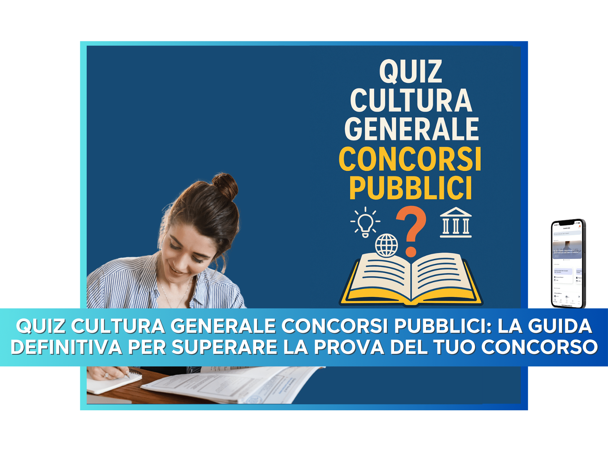 Quiz Cultura Generale online per Concorsi Pubblici