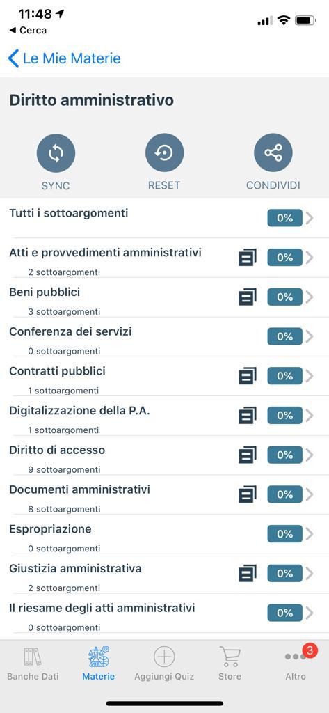 Quiz Diritto amministrativo